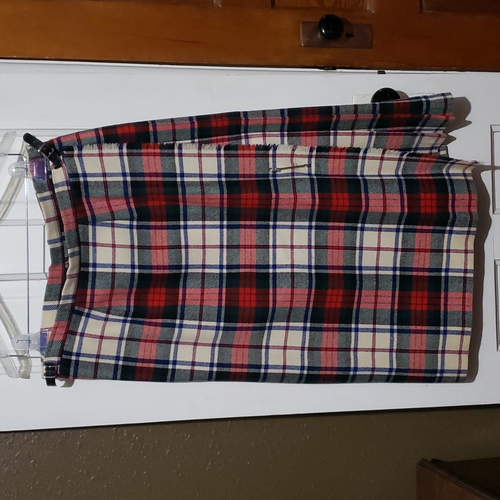 Vintage Cobra Kilt Authentic Plaid Wool